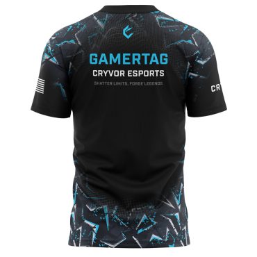 Alternative view of Cryvor Esports Black - Core Series Jerseys