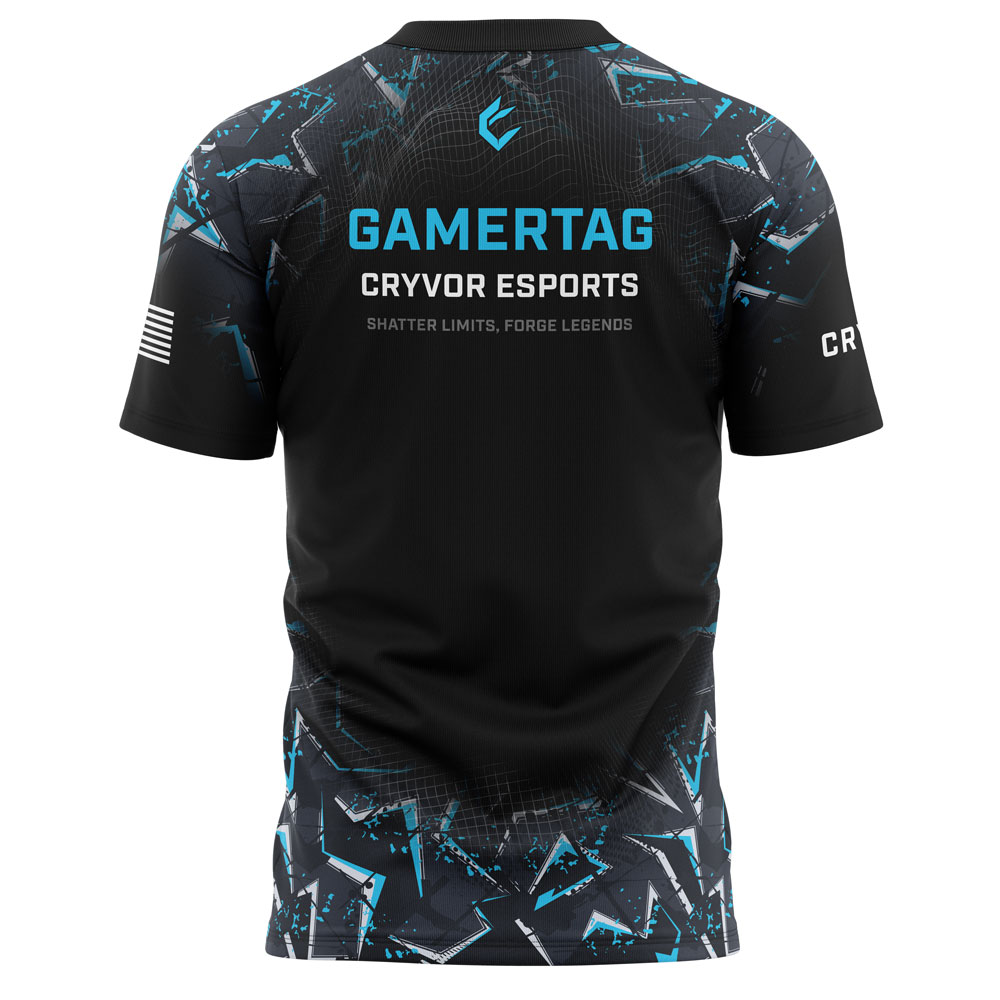 Cryvor Esports Black - Core Series Jerseys - Image 2