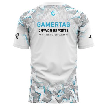 Alternative view of Cryvor Esports White - Core Series Jerseys