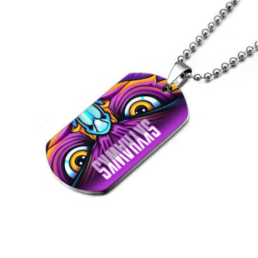 Alternative view of Skyhawks - Dog Tag