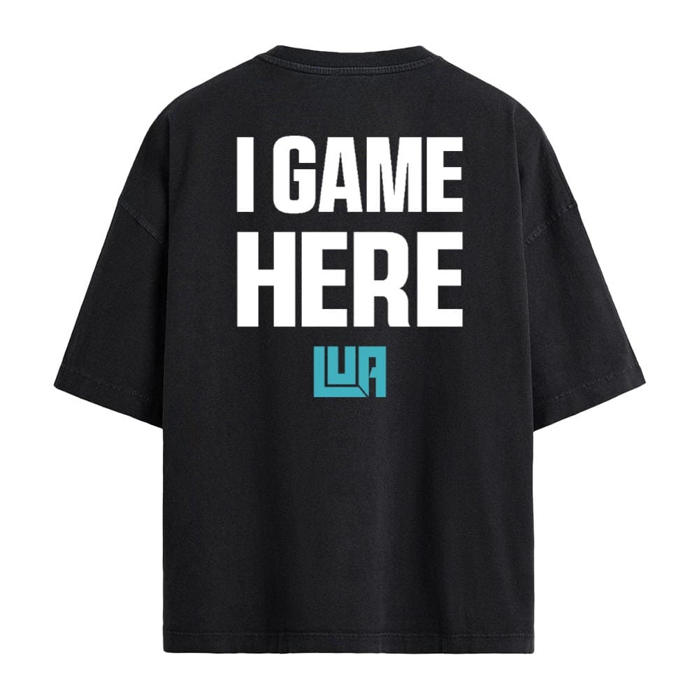 LUA Get Your Game On - Oversized Tee - Image 2