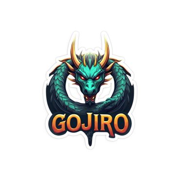 Gojiro Gaming - Die-Cut Stickers