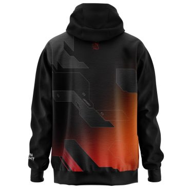 Alternative view of Supernova Black Hole - Pro Fleece Hoodie