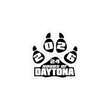 AWG Wolf Paw Dayton 2026 - Die-Cut Sticker
