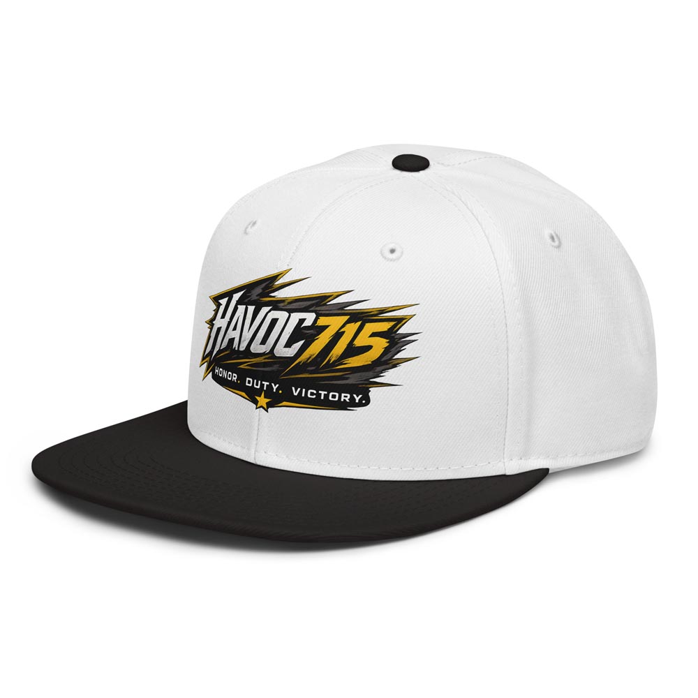 Havoc715 - DTF Snapback Hat - Image 2