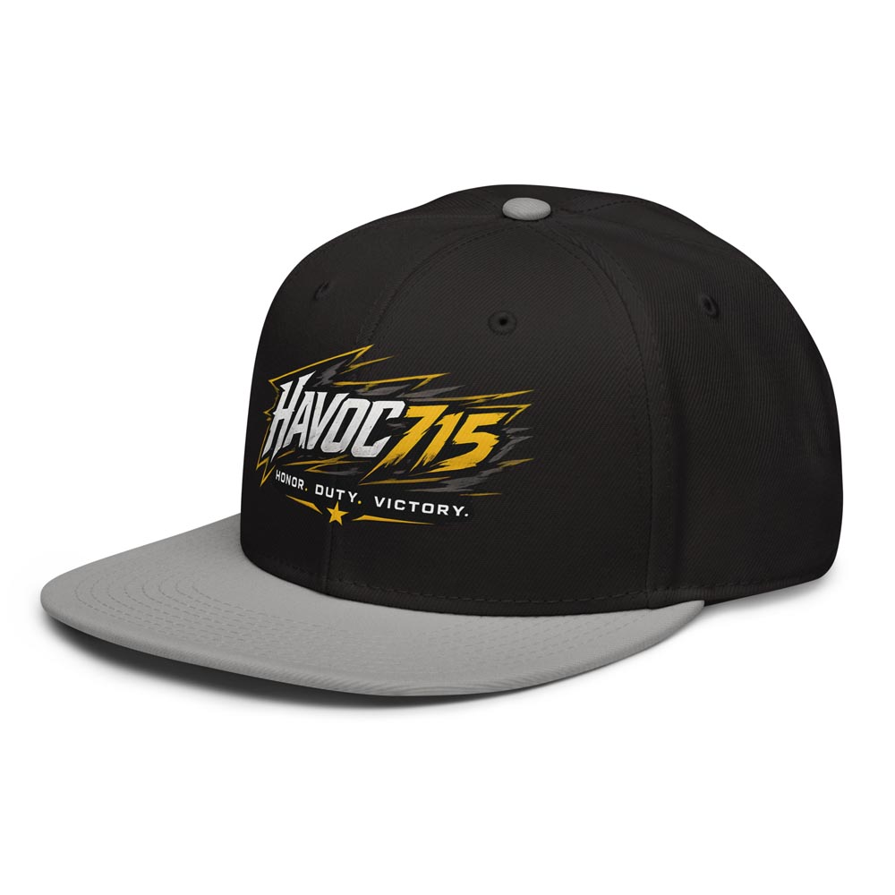 Havoc715 - DTF Snapback Hat - Image 4