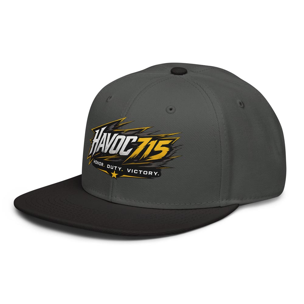 Havoc715 - DTF Snapback Hat - Image 5