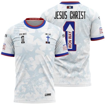 Alternative view of Won Way USA Soccer Jersey