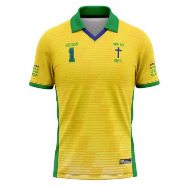 Won Way Brazil Soccer Jersey
