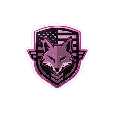 Alternative view of Foxhole - Die-Cut Stickers
