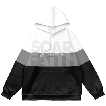 Blessed Tri-Color Mono Hoodie