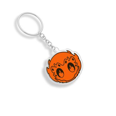 Alternative view of Blaze - Acrylic Keychain