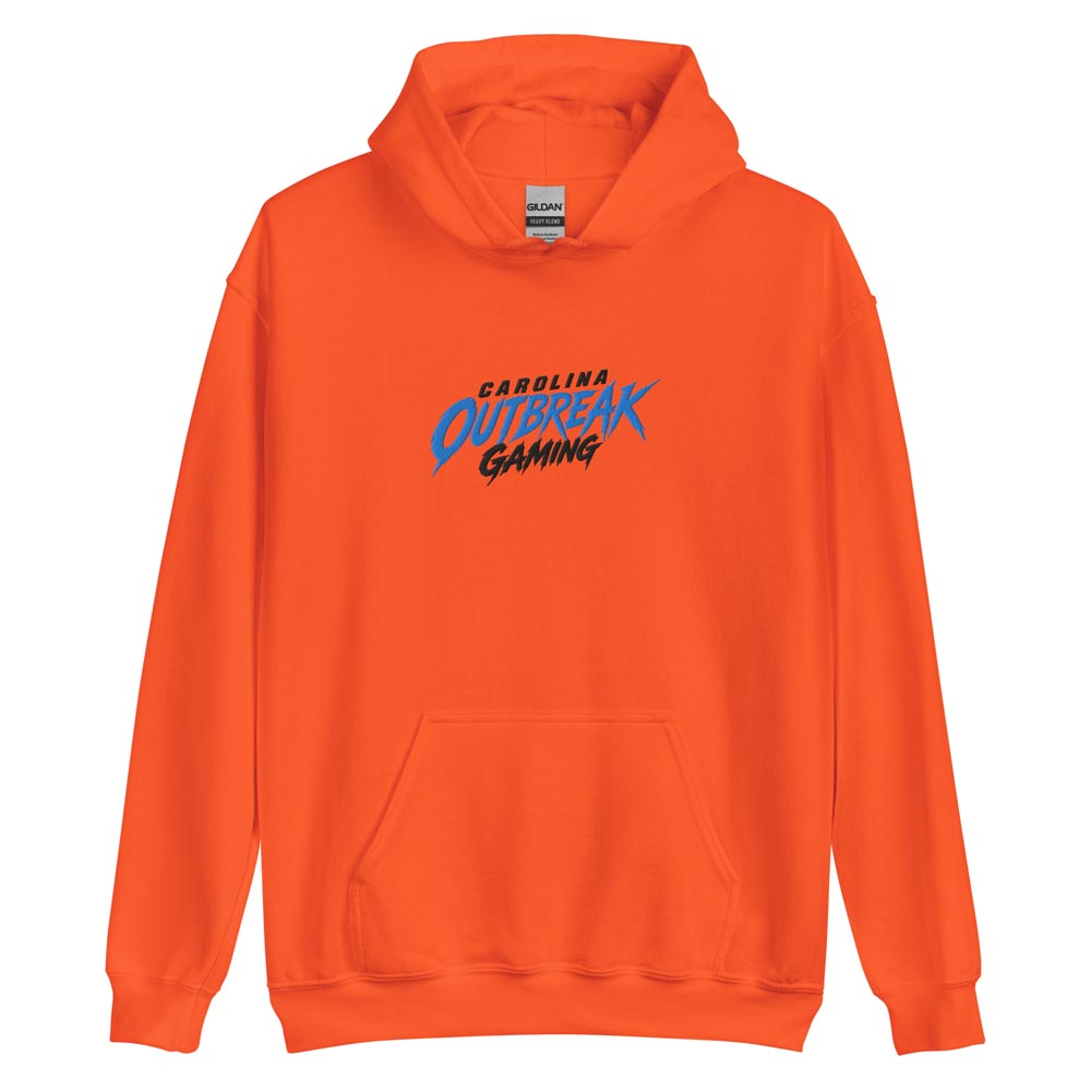 Carolina Outbreak - Embroidered Pullover Hoodie - Image 5