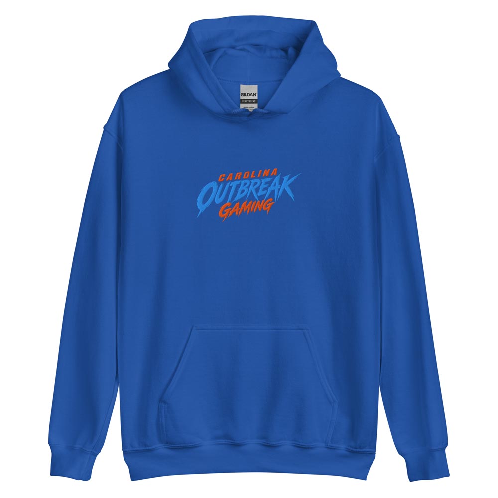 Carolina Outbreak - Embroidered Pullover Hoodie - Image 6