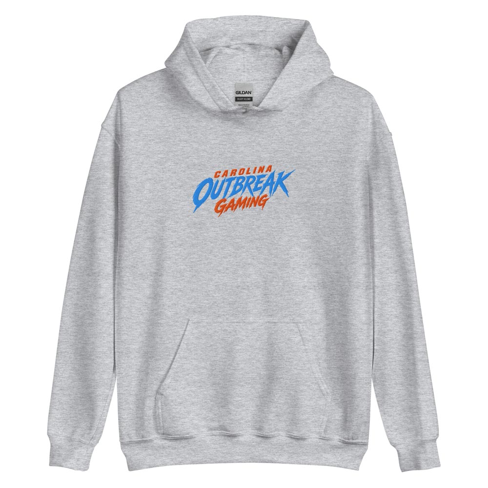 Carolina Outbreak - Embroidered Pullover Hoodie - Image 7