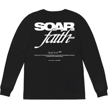 Alternative view of SoarFaith Isaiah 41:10 Long Sleeve
