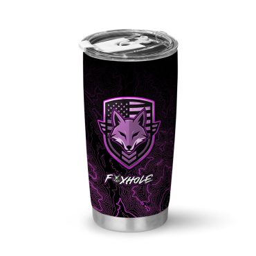 Alternative view of Foxhole - Wrapped Steel Tumbler