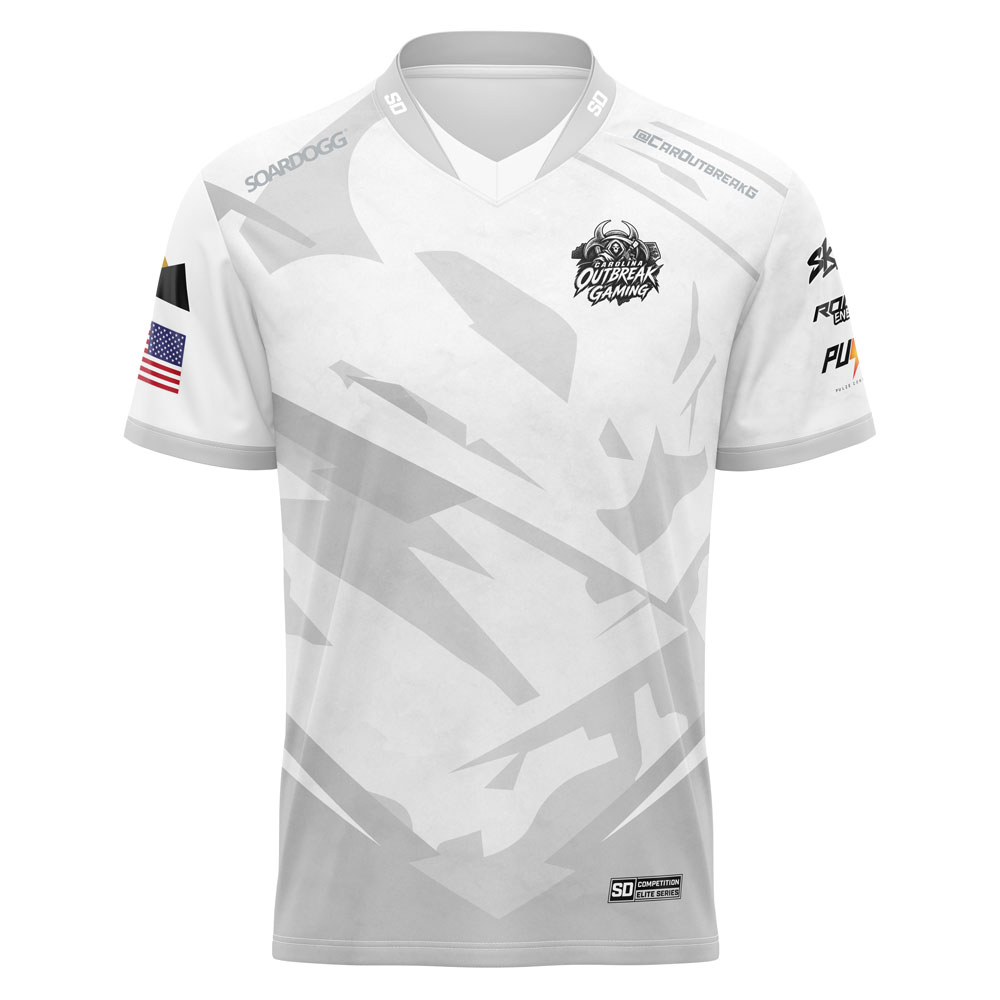 Carolina Outbreak Sunday Whites - Elite Series Jersey