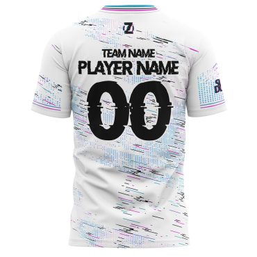 Alternative view of Zoned Out Gaming White - Core Series Jersey