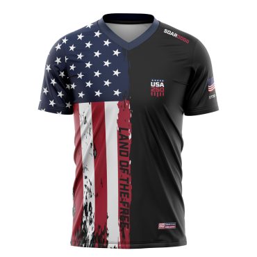 Alternative view of SoarDogg Freedom 250 - Core V-Neck Jersey