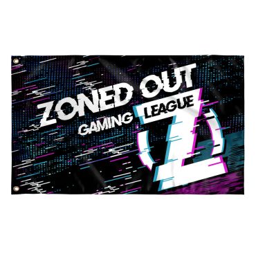Zoned Out Gaming - Wall Flag