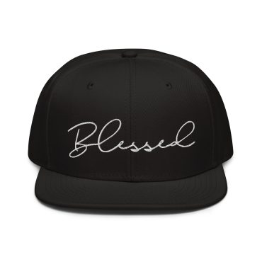 Alternative view of Blessed Script Snapback