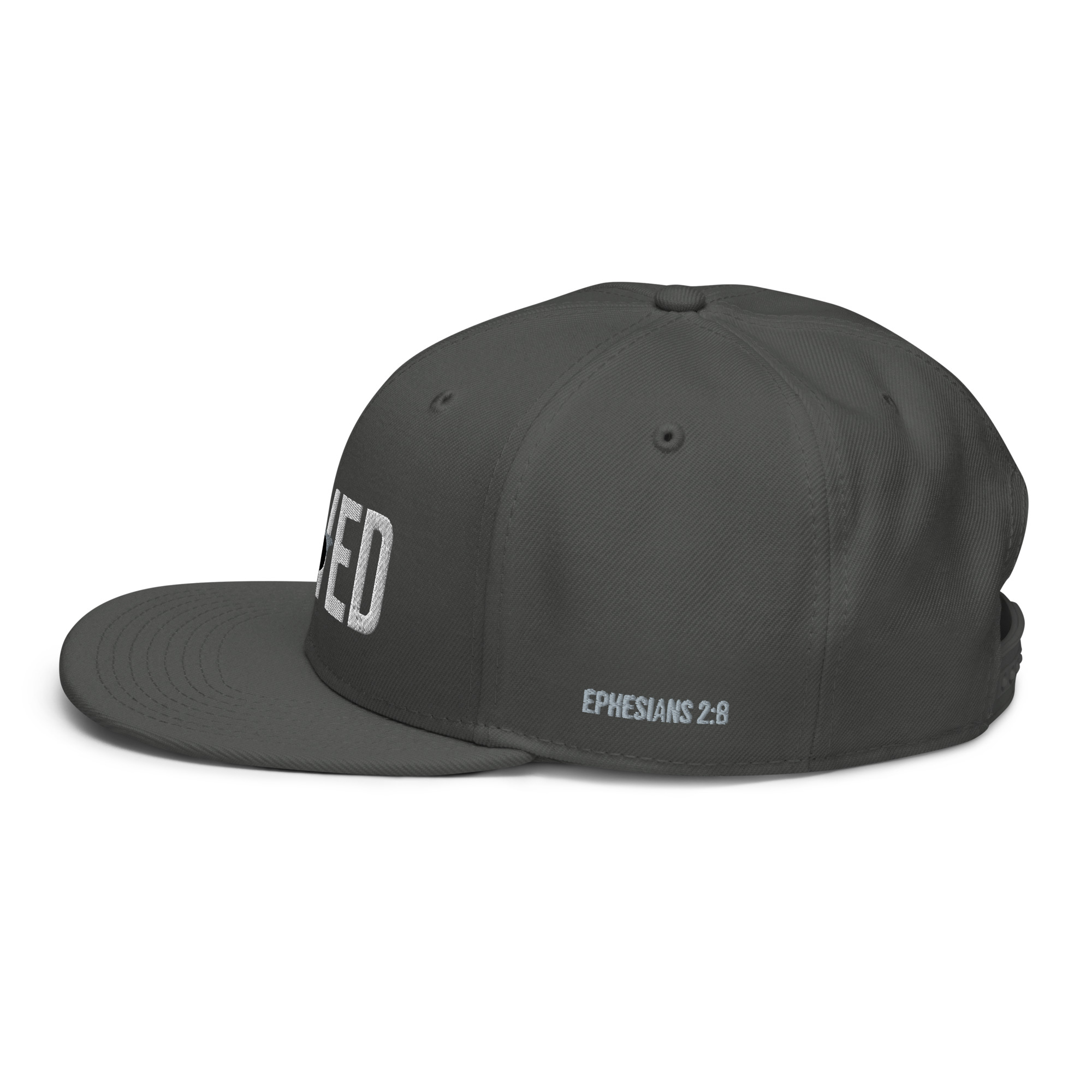 SAVED Ephesians 2:8 Snapback Hat - Image 6