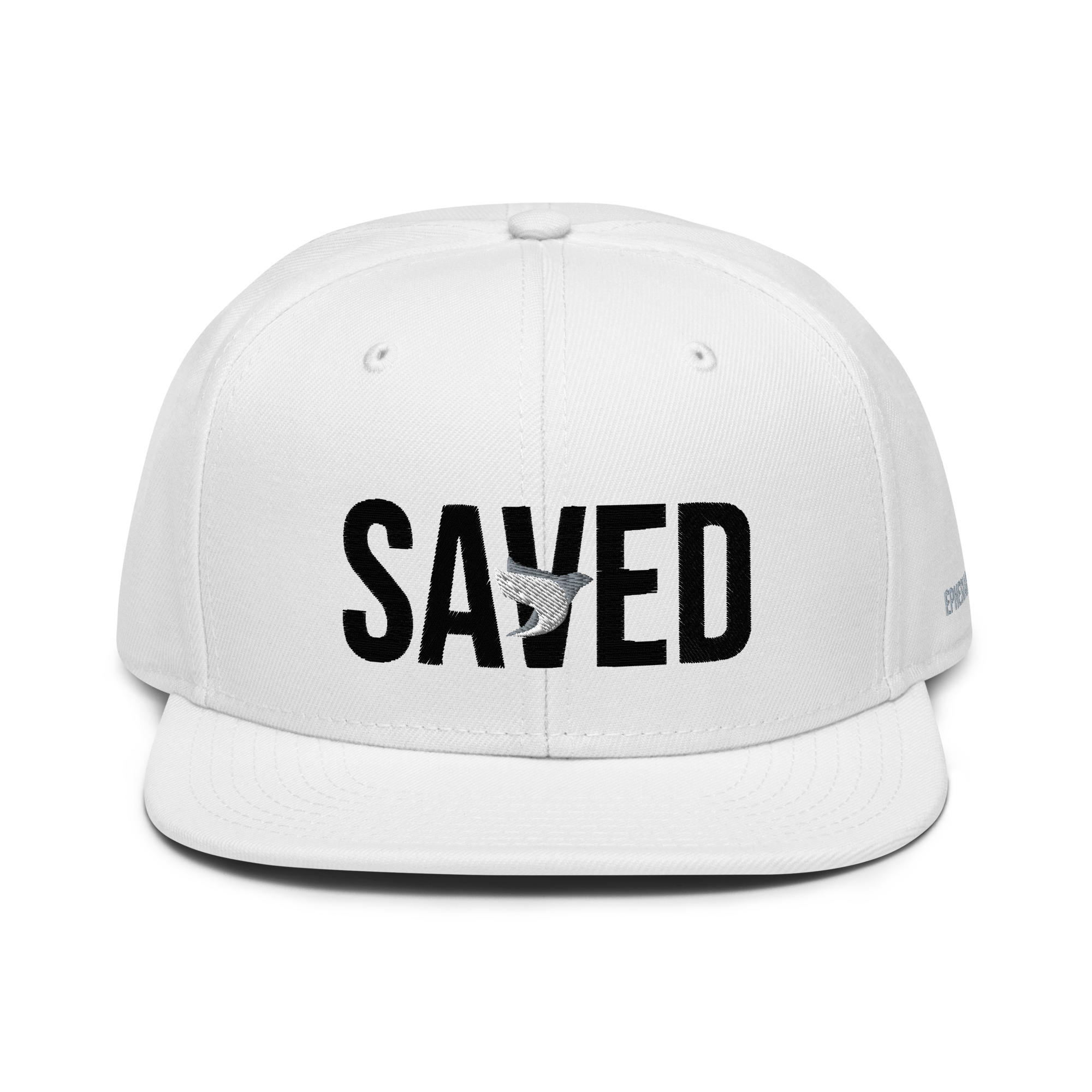 SAVED Ephesians 2:8 Snapback Hat - Image 8