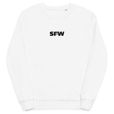 Alternative view of SFW Unisex Organic Sweatshirt