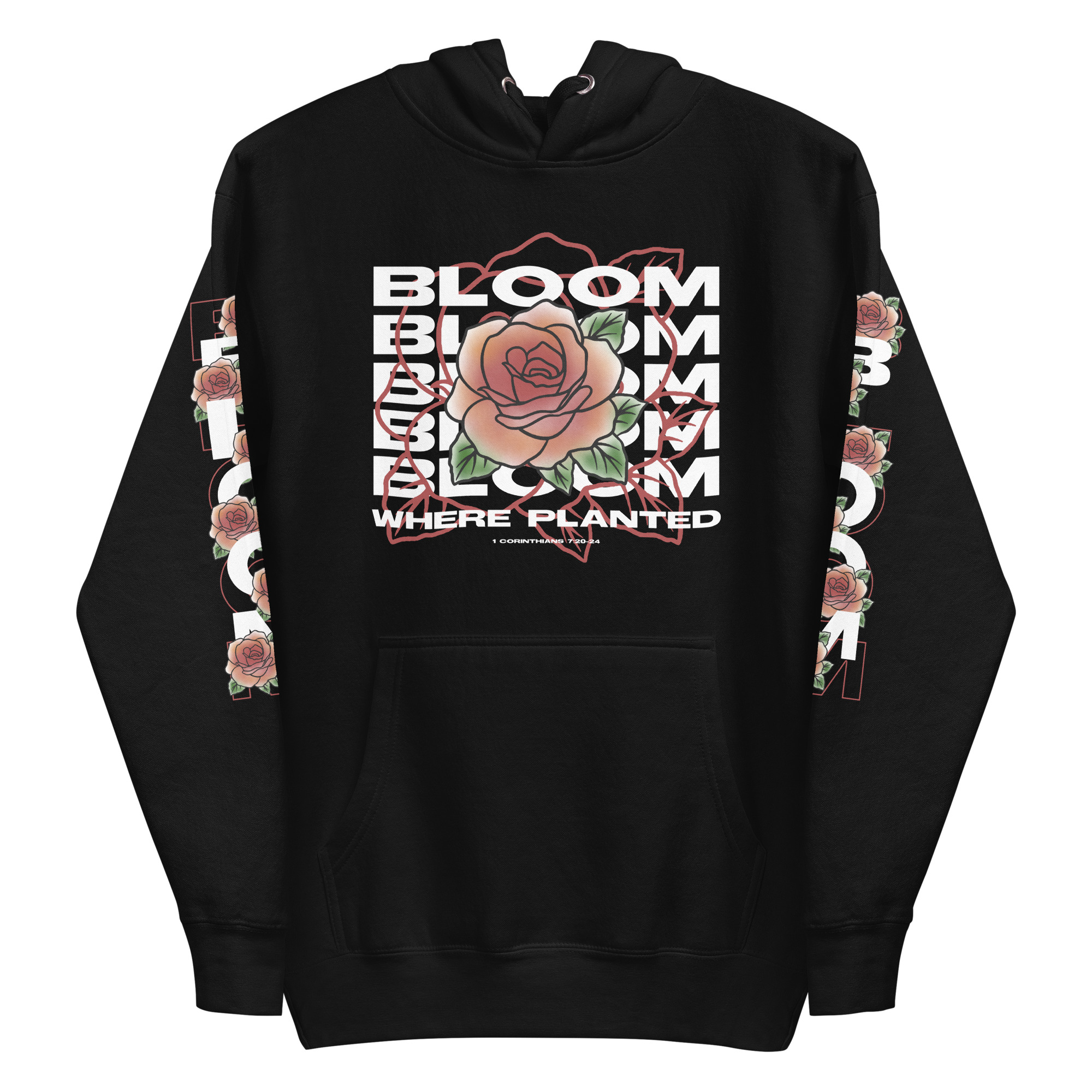 Bloom Where Planted Hoodie - Image 3