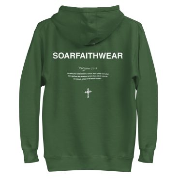Alternative view of Love God Philippians 2:3-4 Hoodie