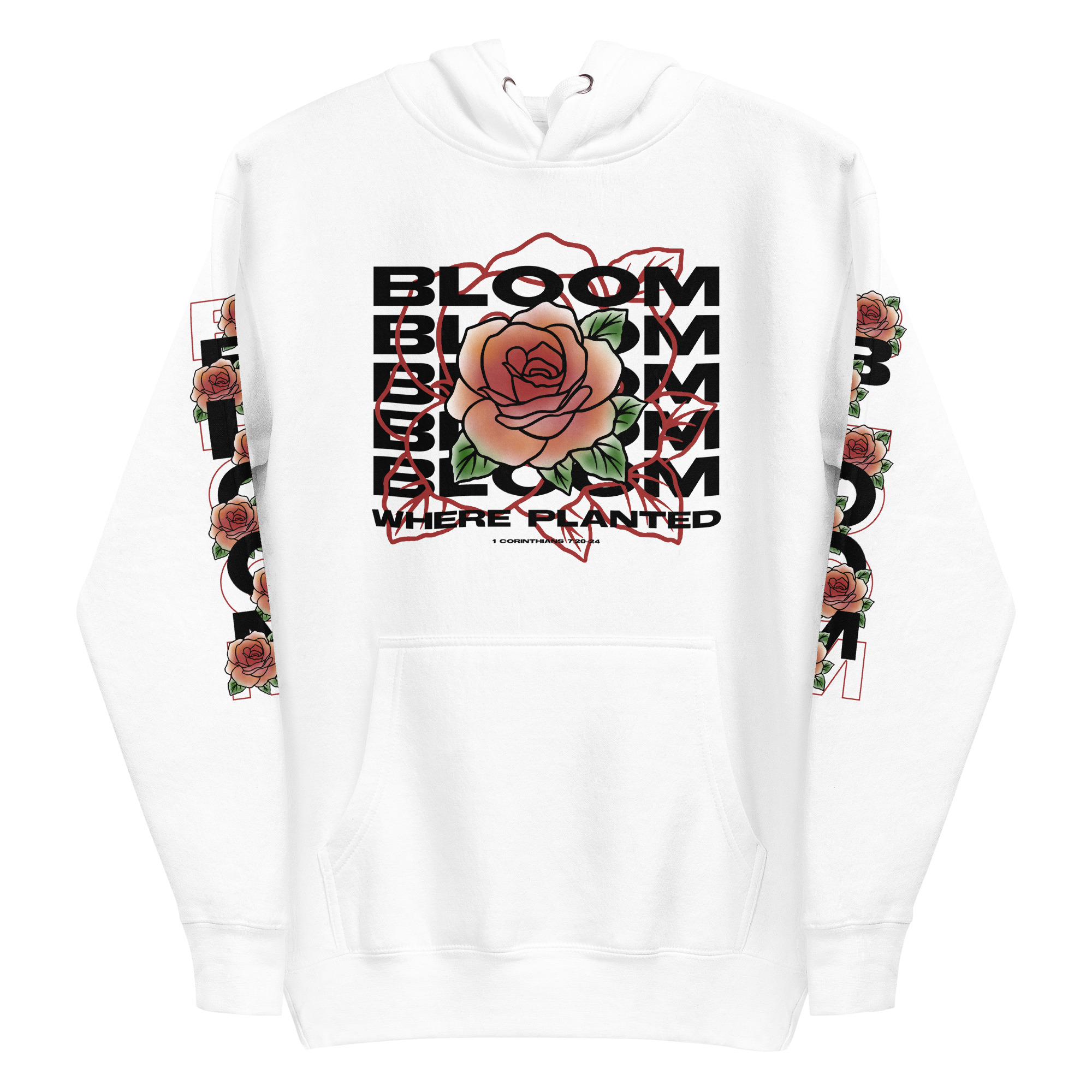 Bloom Where Planted Hoodie
