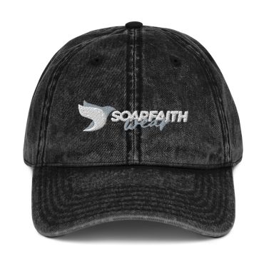 Alternative view of SoarFaith Wear Vintage Cotton Twill Cap