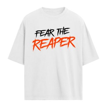 Alternative view of Fear The Reaper - Oversized Tee