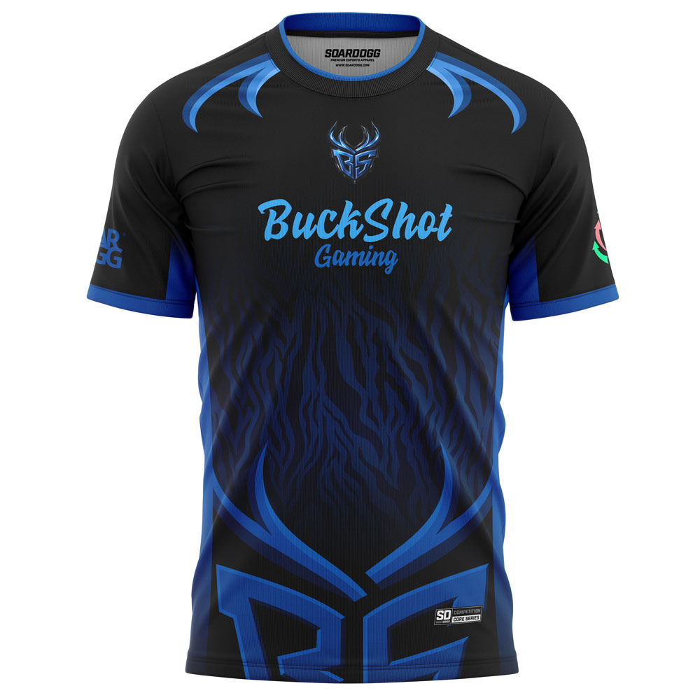 BuckShot Gaming Blue - Core Series Jerseys