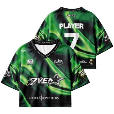 Alternative view of 7VEN - Pro Womens Crop V-Neck Jersey