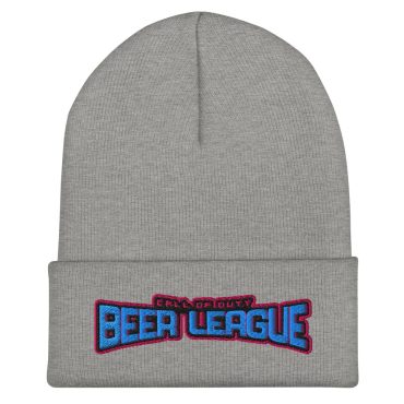 Alternative view of CoD Beer League - Cuffed Beanie