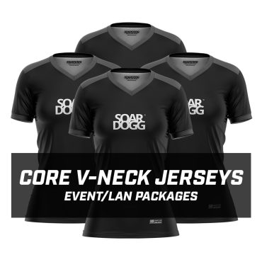 Core Short Sleeve Women's V-Neck Jerseys - Event/Lan Package