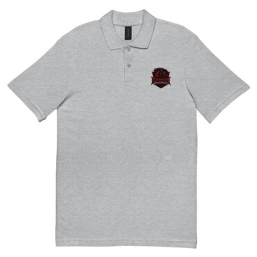 Alternative view of Crimson Reapers Gaming - DTF Polo Shirt
