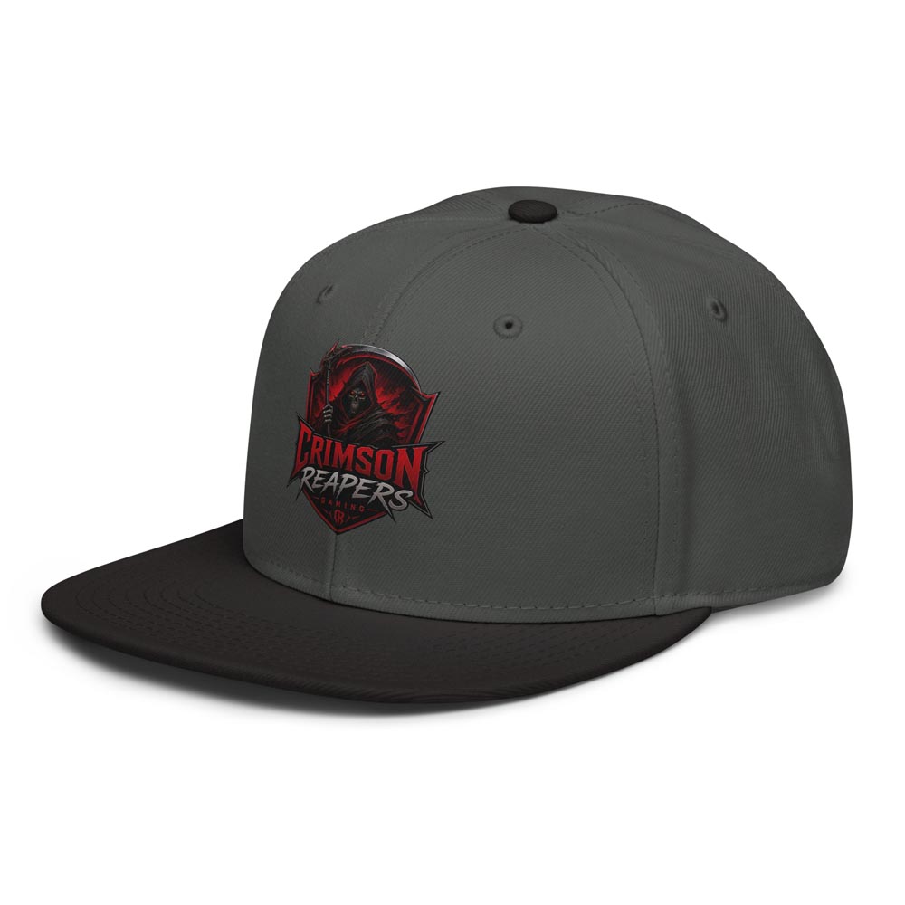 Crimson Reapers Gaming - DTF Snapback Hat - Image 4