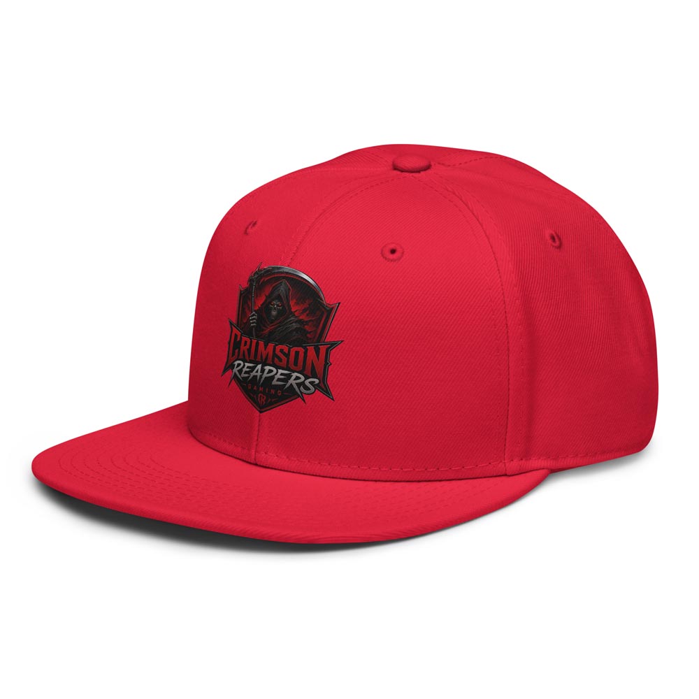 Crimson Reapers Gaming - DTF Snapback Hat - Image 7
