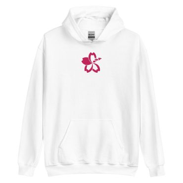Alternative view of Royal Blossoms - Embroidered Pullover Hoodie