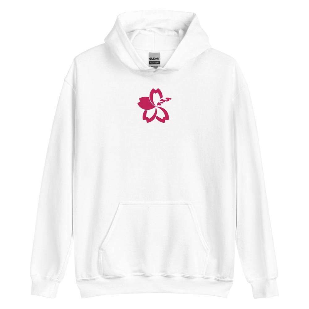 Royal Blossoms - Embroidered Pullover Hoodie - Image 2