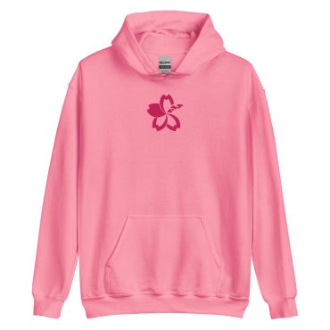 Royal Blossoms - Embroidered Pullover Hoodie