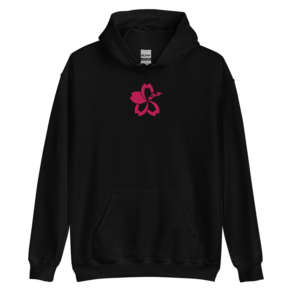 Royal Blossoms - Embroidered Pullover Hoodie - Image 4