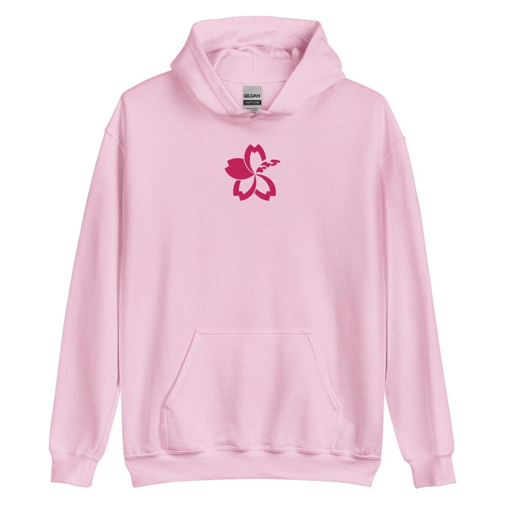 Royal Blossoms - Embroidered Pullover Hoodie - Image 3