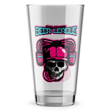 CoD Beer League - Pint Glass