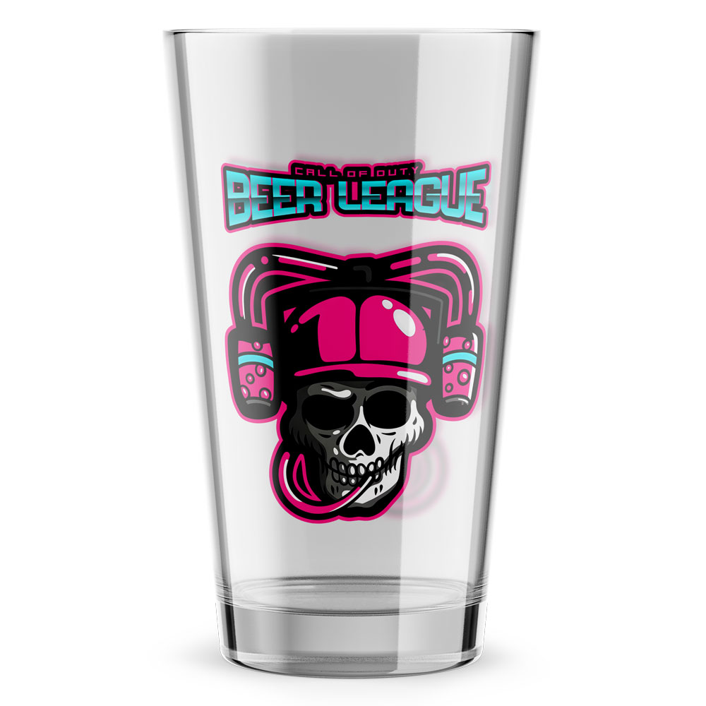 CoD Beer League - Pint Glass