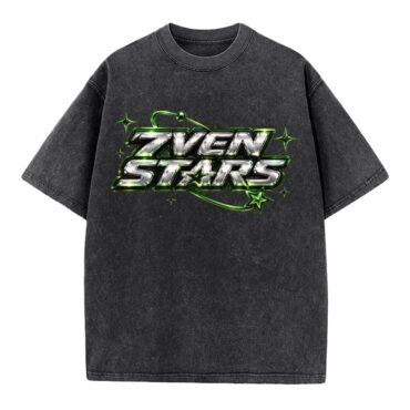 7VEN Stars - Oversized Snow Wash Tee