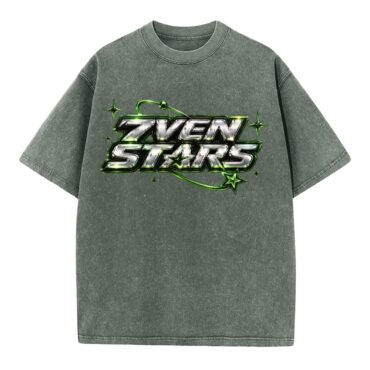 Alternative view of 7VEN Stars - Oversized Snow Wash Tee